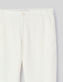 Pantalon de ville coton lin