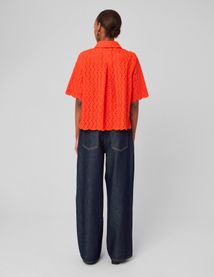 Chemisette en broderie anglaise