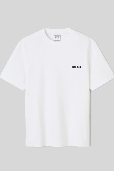 T-shirt broderie poitrine