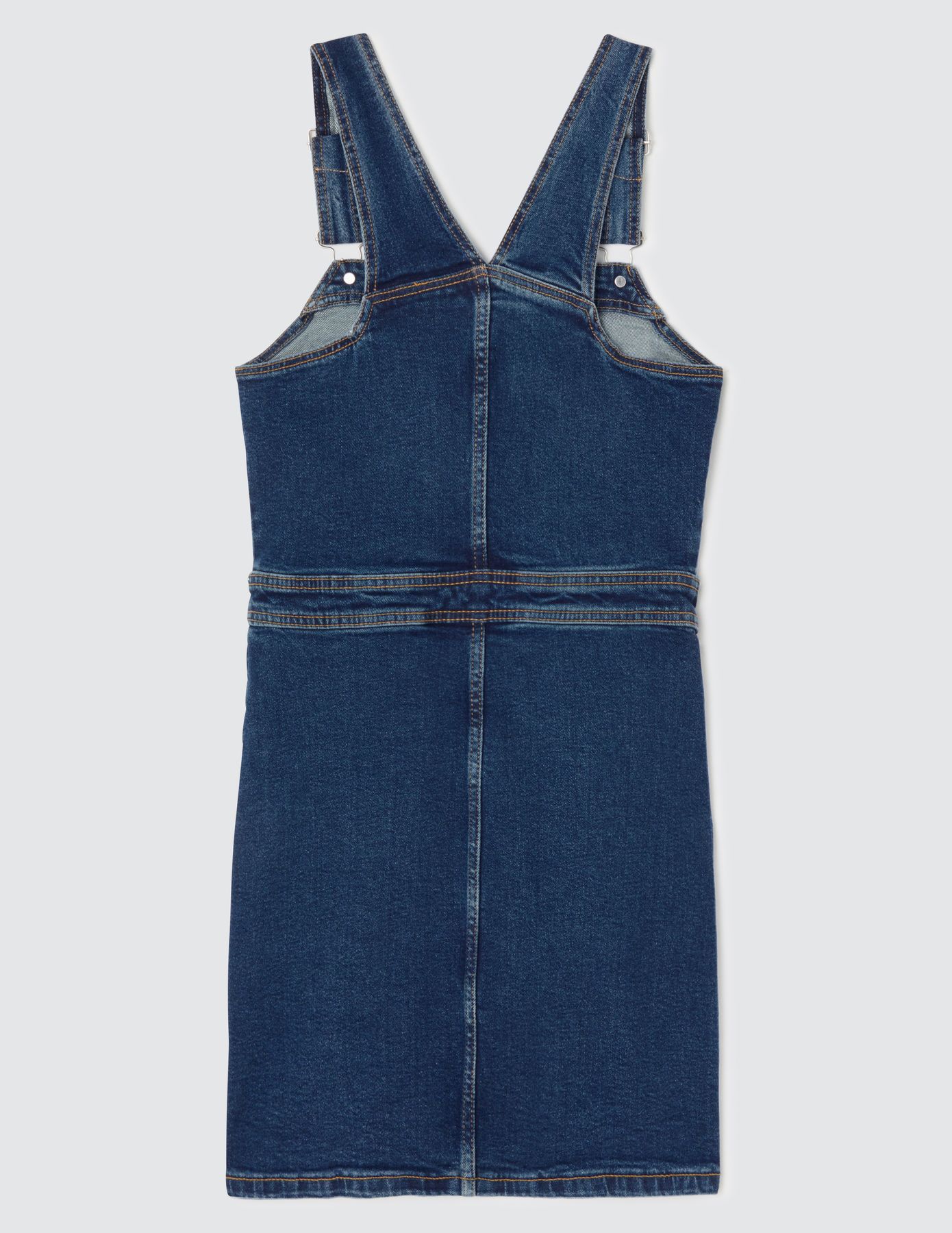 Robe chasuble en jean