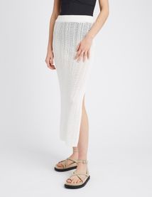 Jupe longue crochet