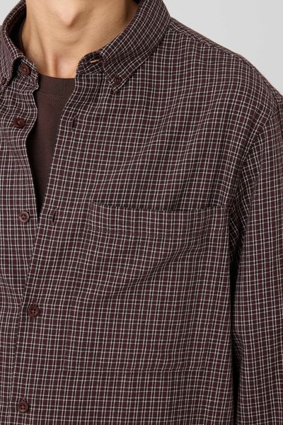 Chemise à carreaux