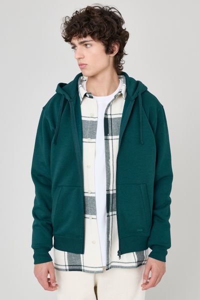 Sweat zippé à capuche