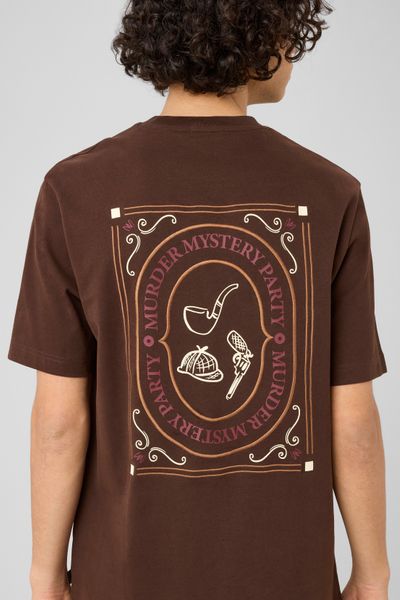 T-shirt imprim&eacute; et brod&eacute;