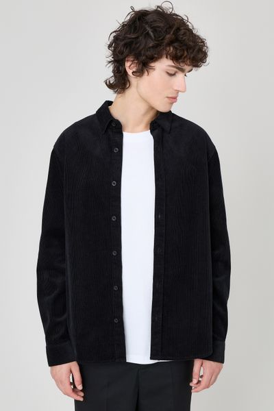 Chemise velours unie