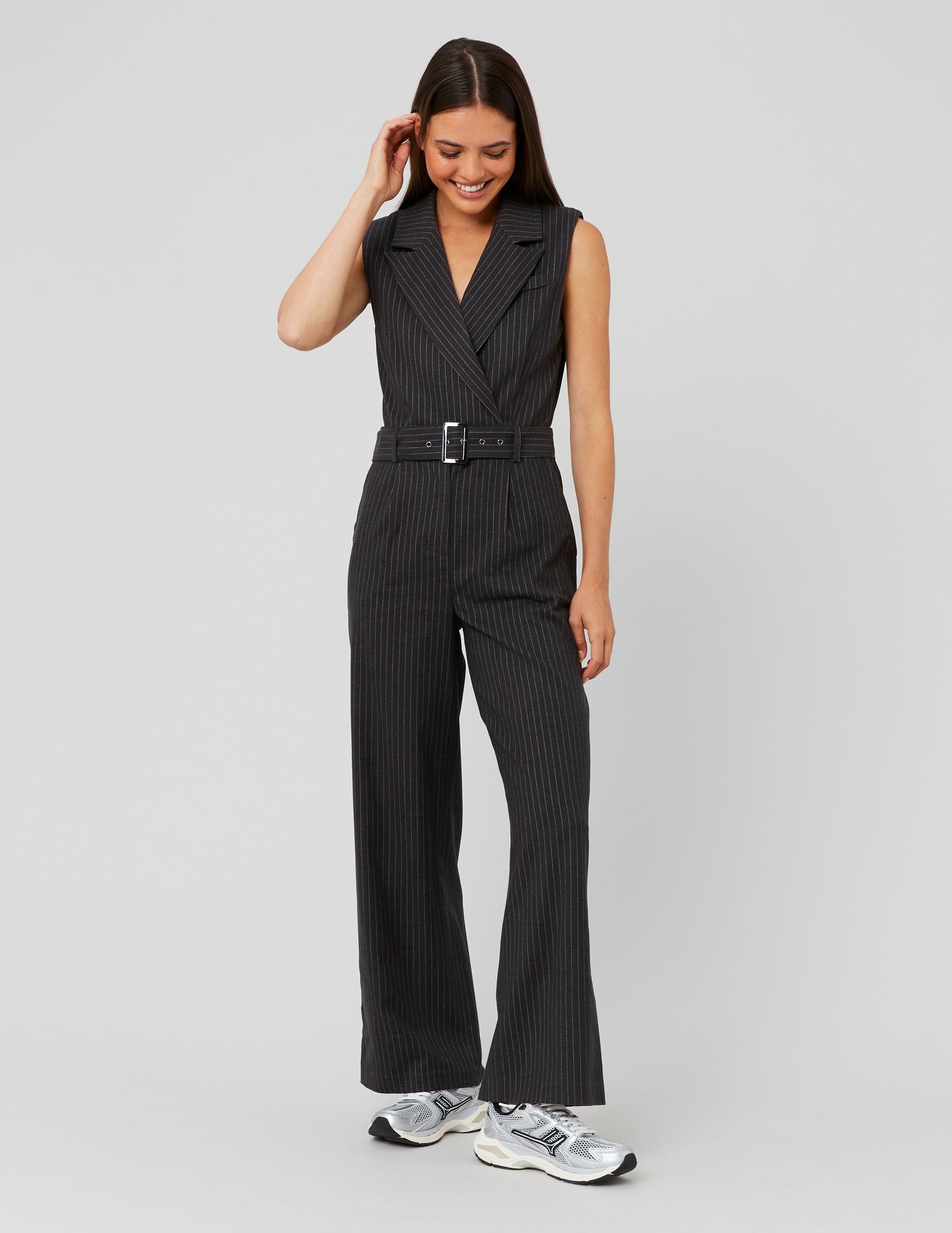 Combinaison pantalon rayée
