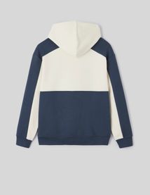 Sweat à capuche colorblock