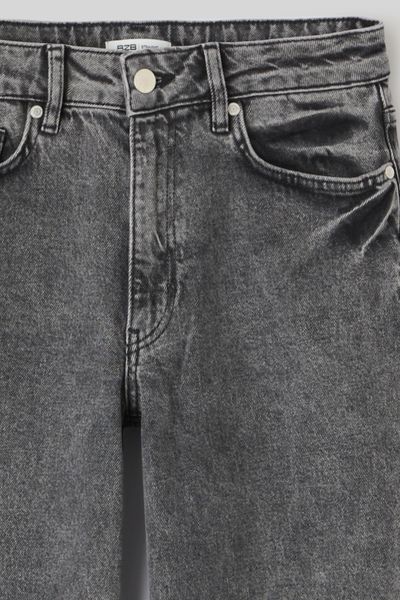 Jean straight taille haute