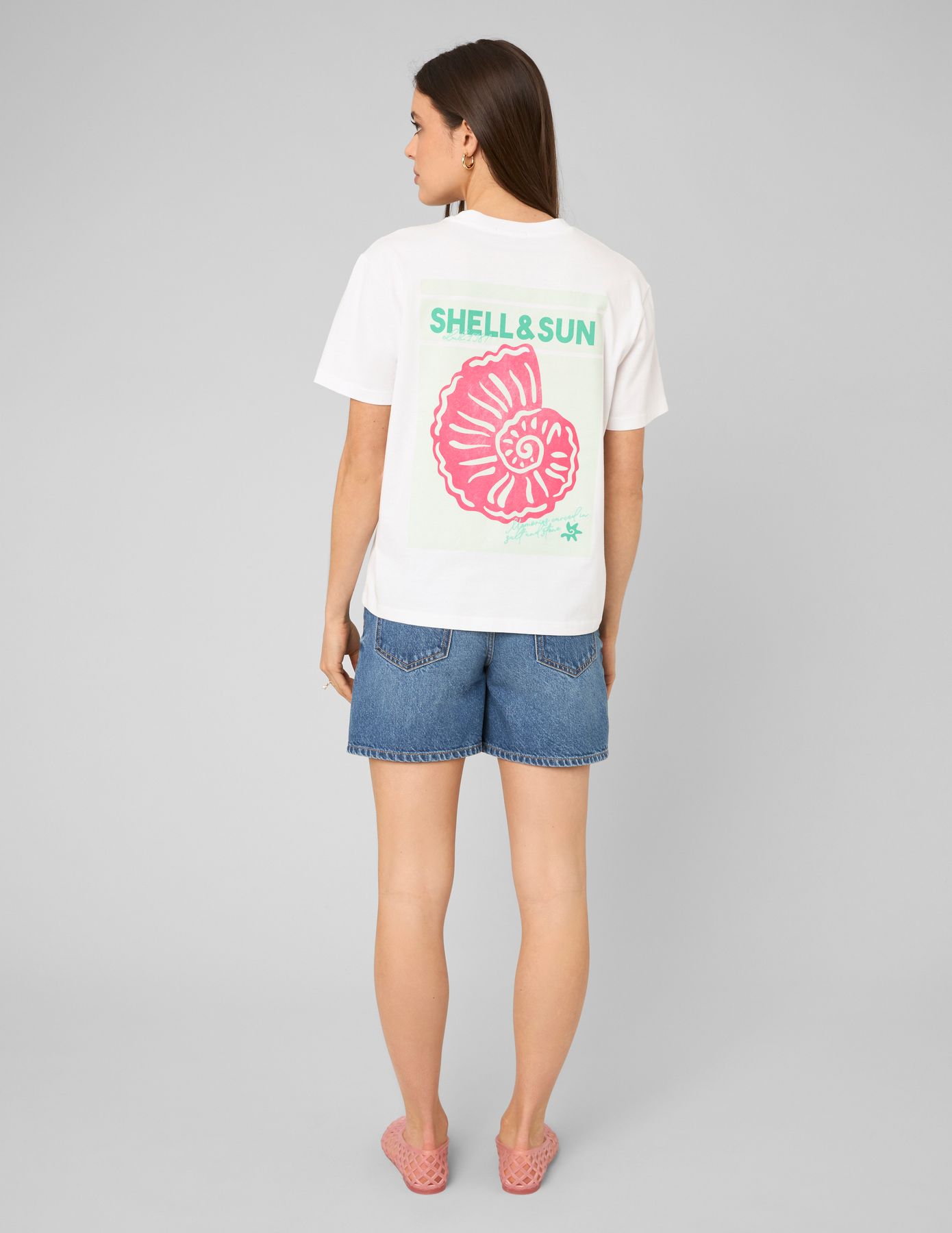 T-shirt imprim&eacute; devant/ dos
