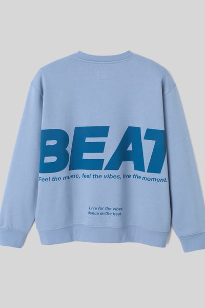 Sweat imprimé devant/dos