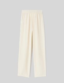 Pantalon fluide taille élastiquée