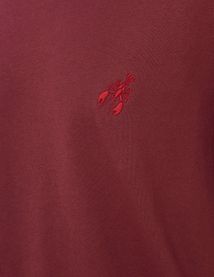 T-shirt broderie poitrine