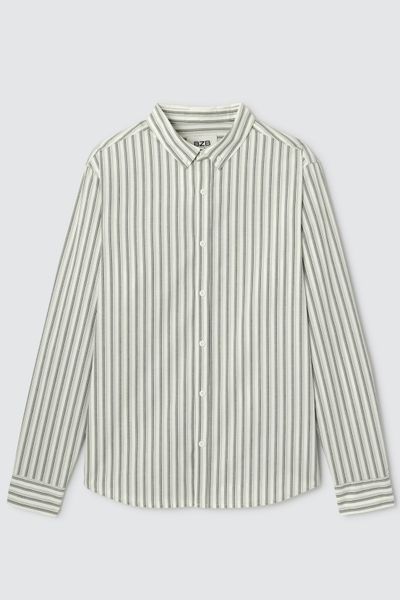 Chemise rayée droite