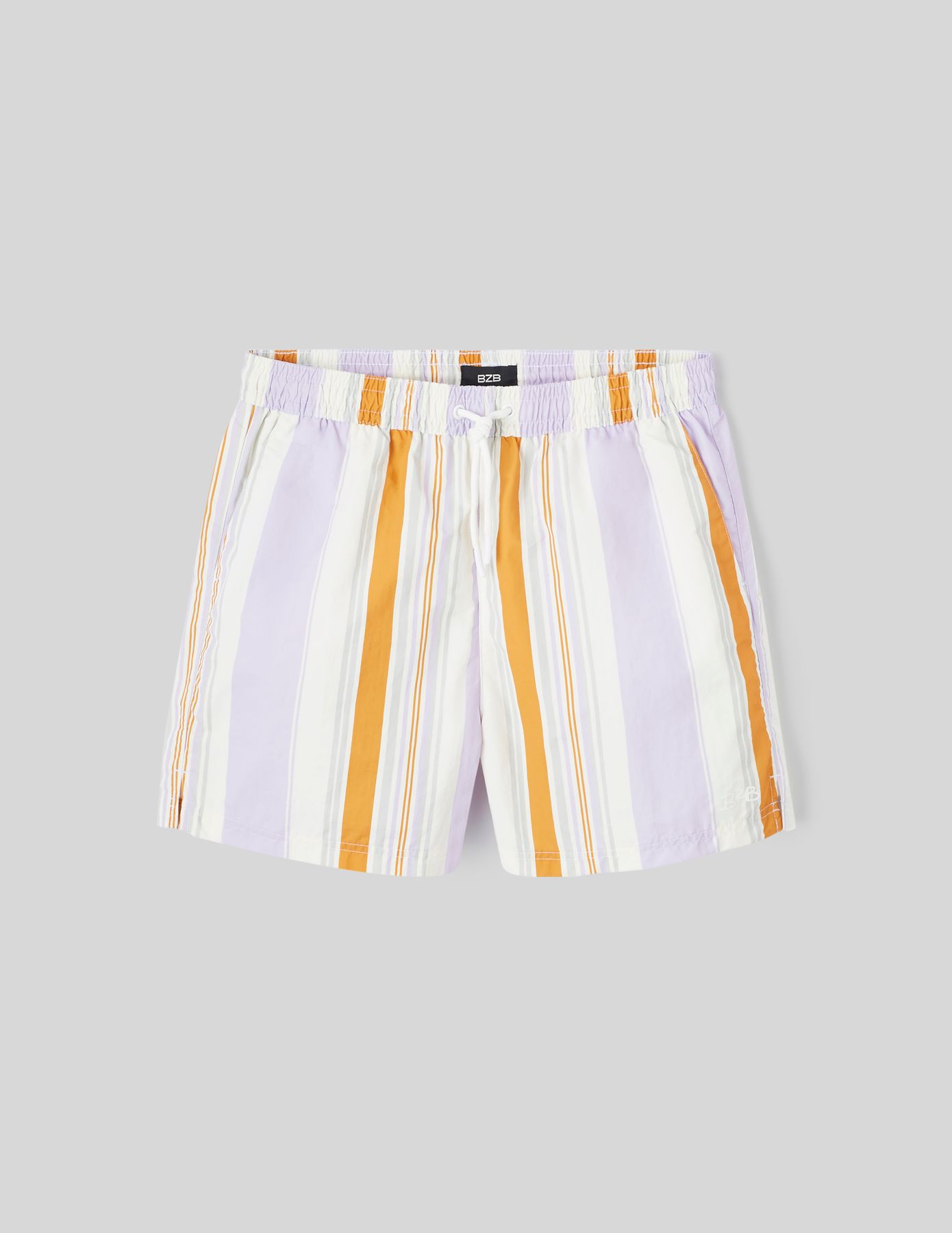 Short de bain rayures