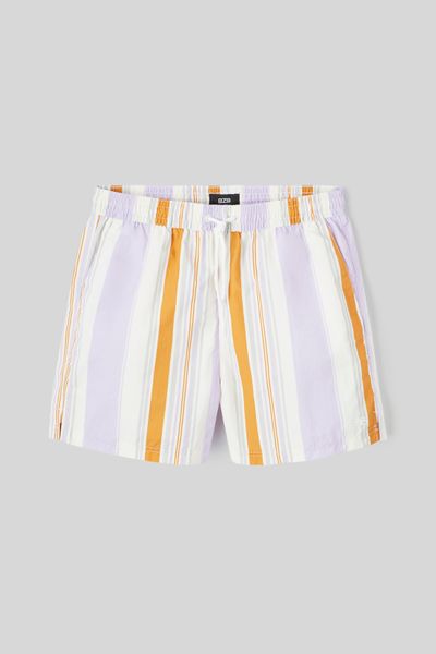 Short de bain rayures