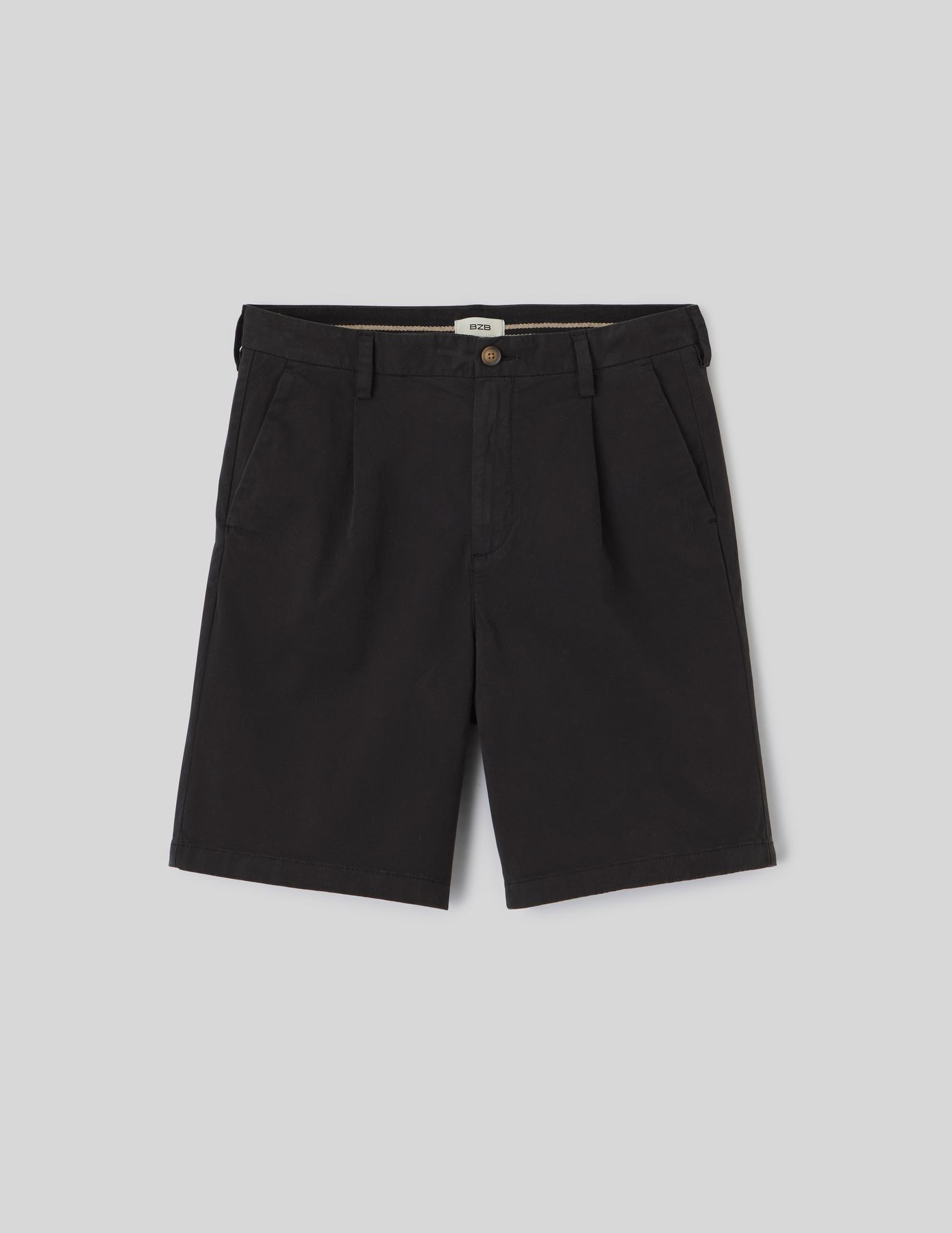 Bermuda chino &agrave; plis