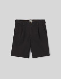 Bermuda chino &agrave; plis