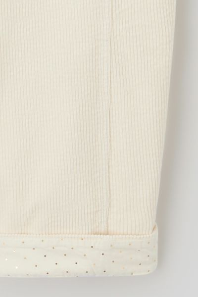 Pantalon balloon en velours