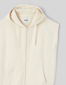 Sweat zippé sans manches