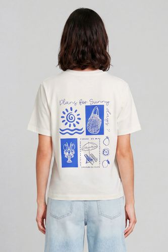 T-shirt imprim&eacute; devant/ dos