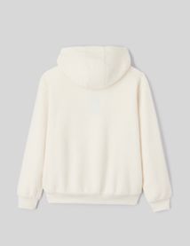 Sweat sherpa à capuche