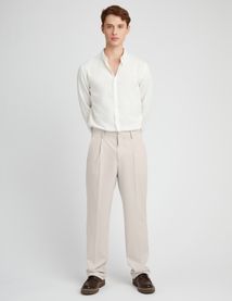 Pantalon de ville à pinces