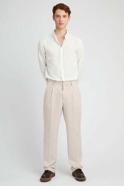 Pantalon de ville à pinces