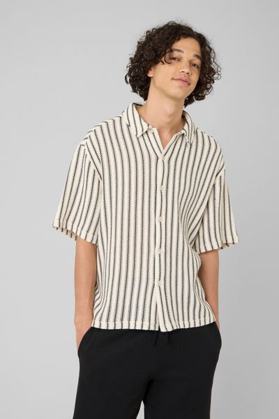 Chemise manches courtes tricot
