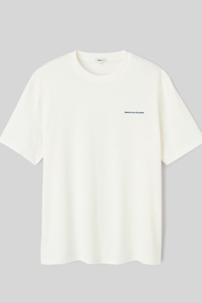 T-shirt broderie poitrine