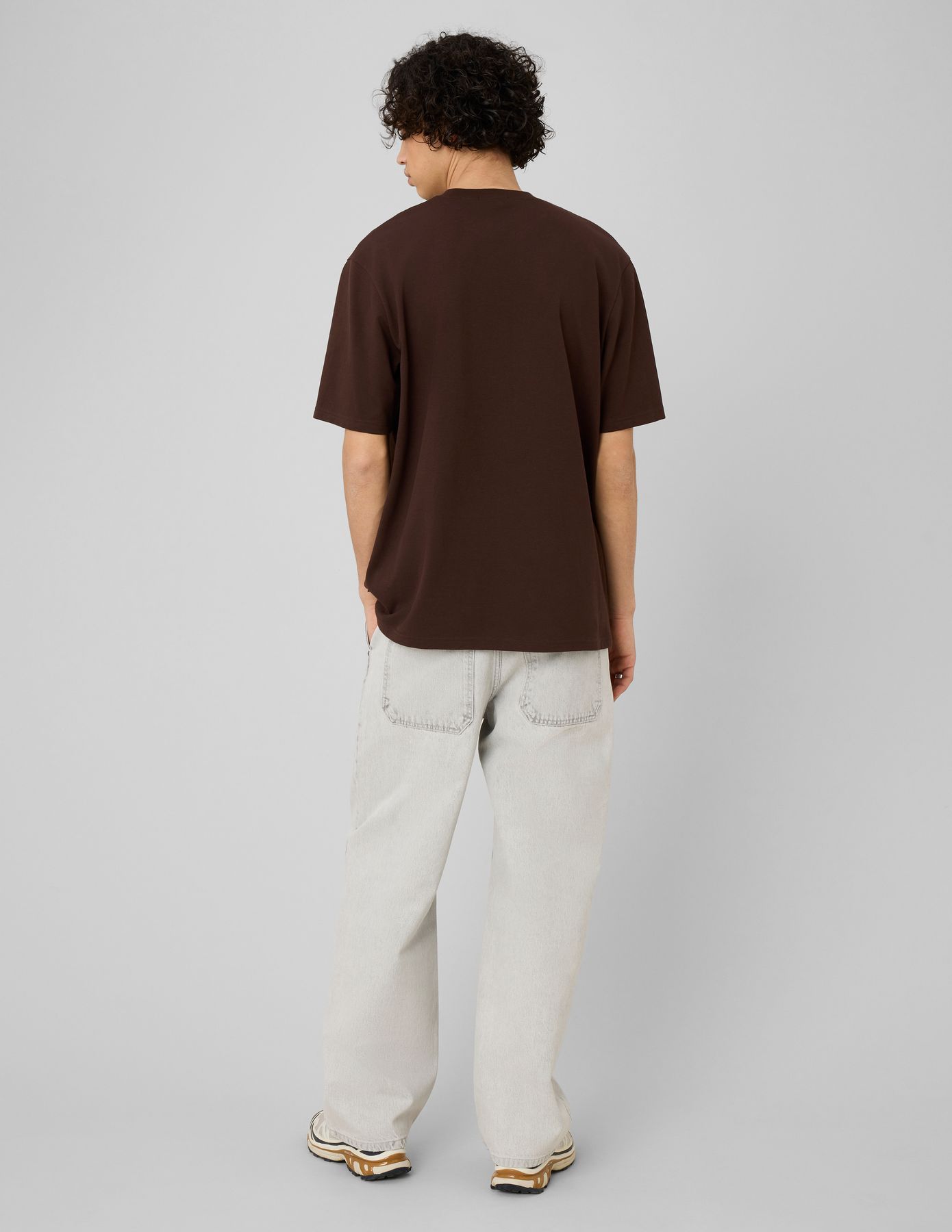 Jean skater gris clair