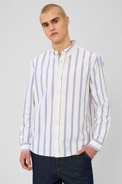 Chemise manches longues ray&eacute;e