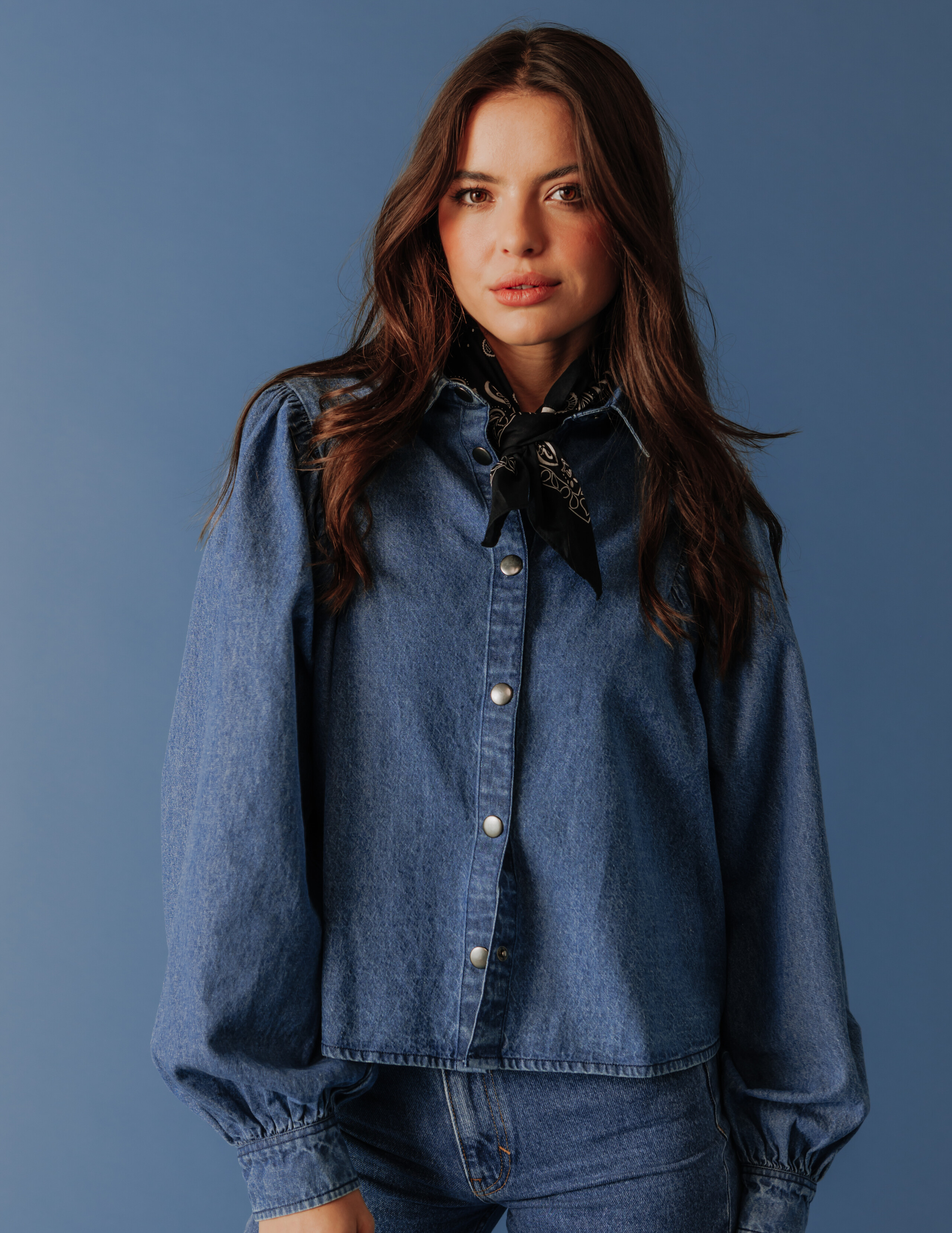Chemise en denim