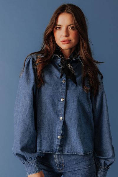 Chemise en denim