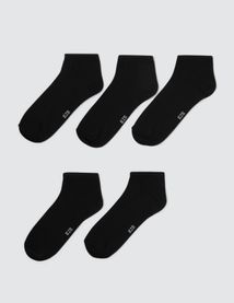 Lot de 5 paires socquettes basiques
