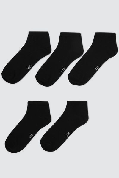 Lot de 5 paires socquettes basiques