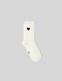 Coffret cadeau chaussettes cœur lurex