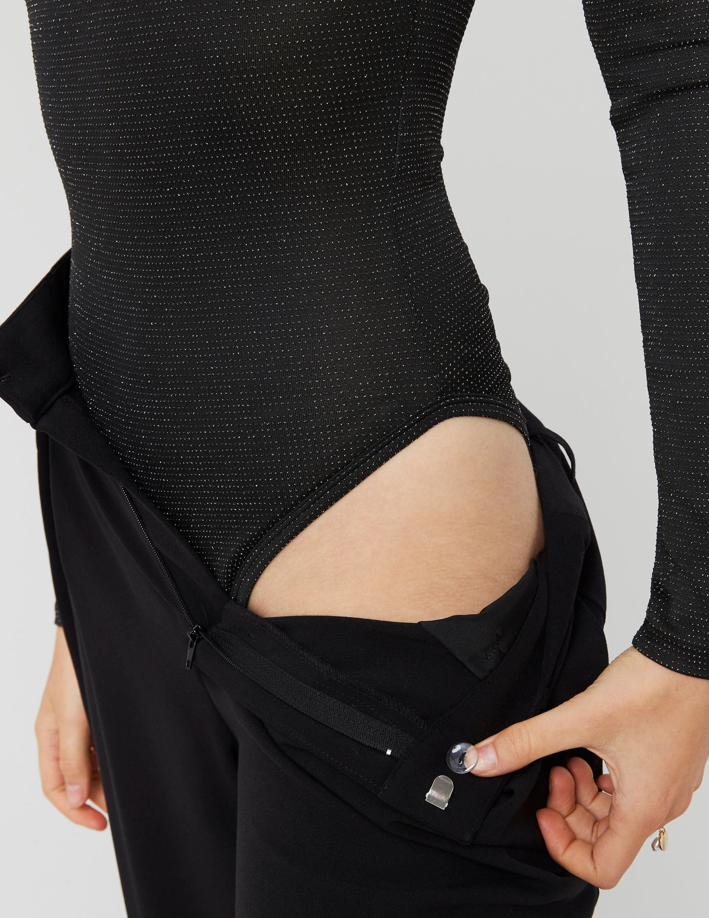 Body dos nu pailleté