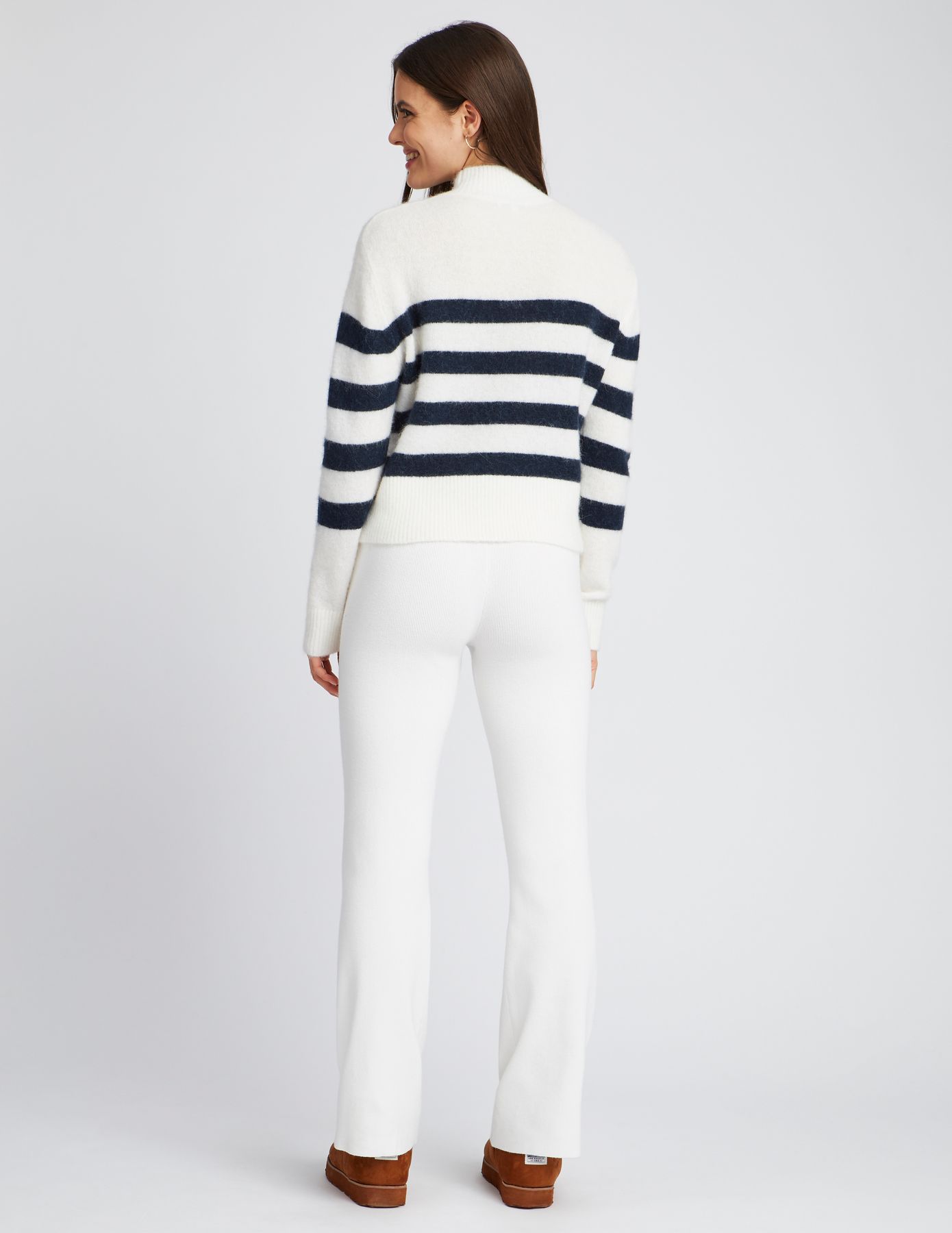 Pull col montant premium