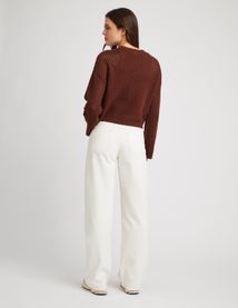 Pull en crochet