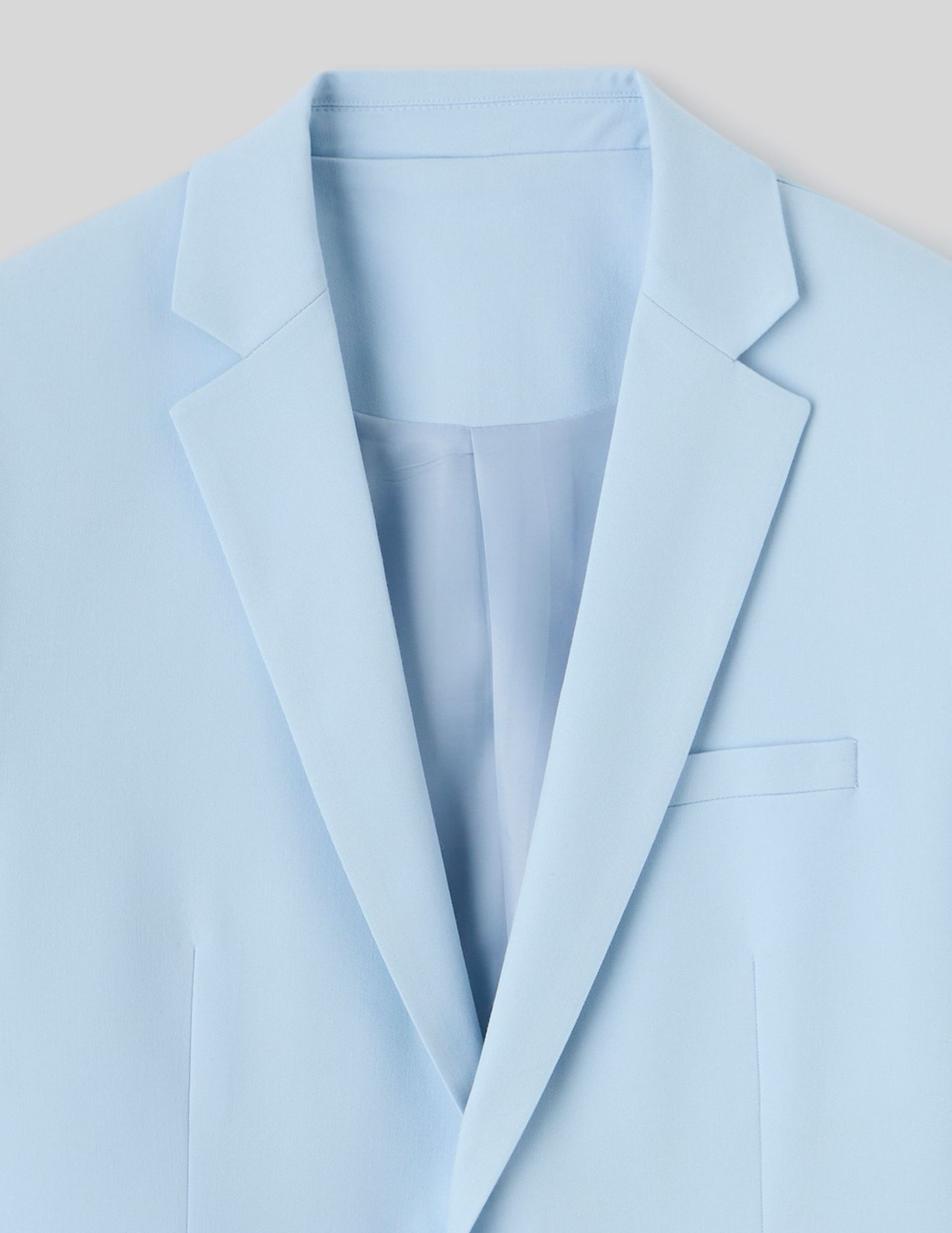 Veste de costume coupe droite