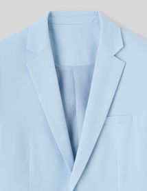 Veste de costume coupe droite