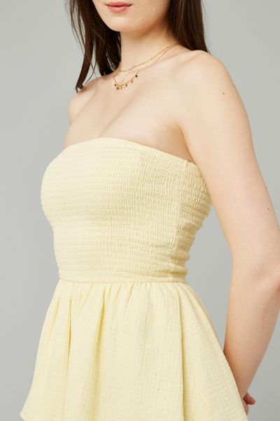 Robe courte bustier