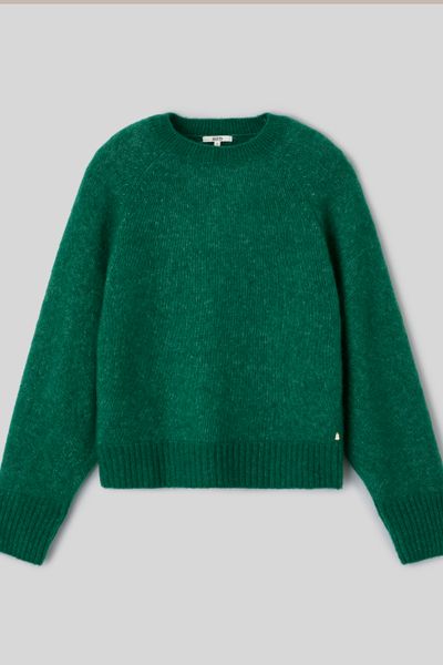 Pull col rond premium