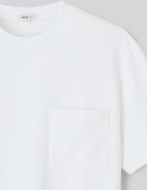 T-shirt boxy poche