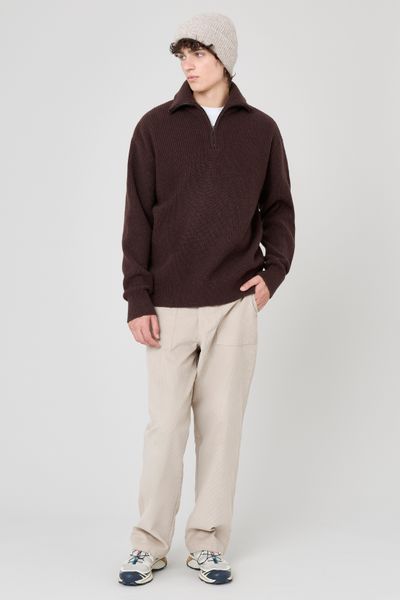 Pull col camionneur en laine