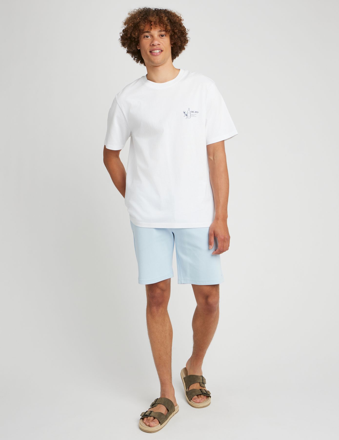 T-shirt imprimé devant dos