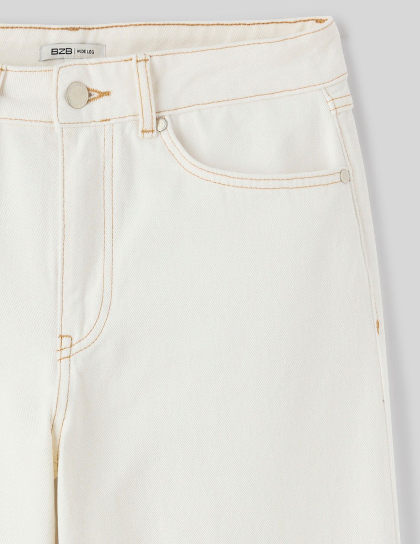 Jean wide leg taille standard