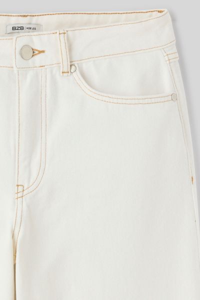 Jean wide leg taille standard