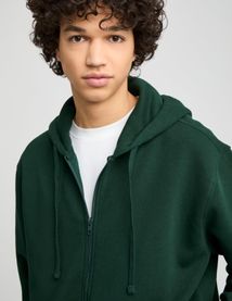 Sweat zipp&eacute; &agrave; capuche