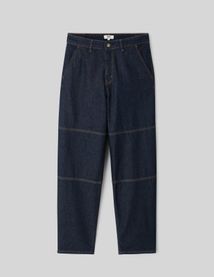 Jean loose &agrave; d&eacute;coupes